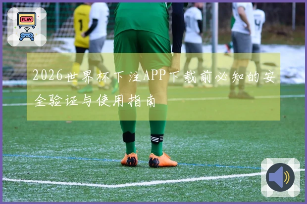 2026世界杯下注APP下载前必知的安全验证与使用指南