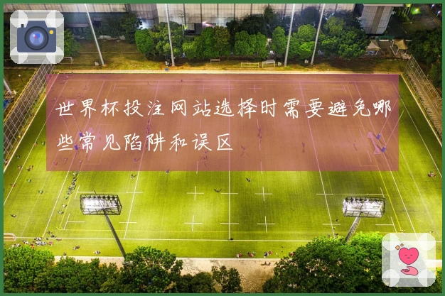 世界杯投注网站选择时需要避免哪些常见陷阱和误区
